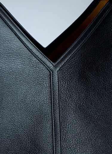 LN-CC® - Saint Laurent: Y Thin Tote Bag With Removable Pouch - Black Saint Laurent Y Thin Tote Bag With Removable Pouch Black sla0264002