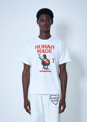 HUMAN MADE Logo Motif T-Shirt White hmd0161021