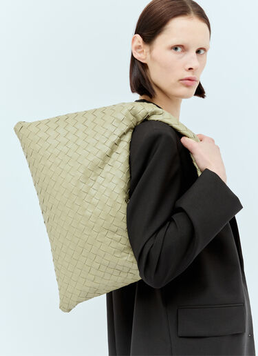 Bottega Veneta 라지 홉 숄더백 베이지 bov0257059