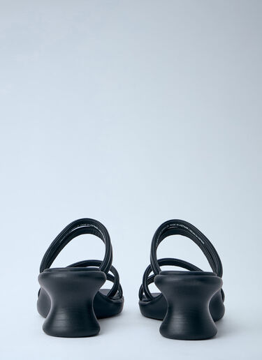 Strappy Wedge Sandals CAMPER Strappy Wedge Sandals Black cmp0264013