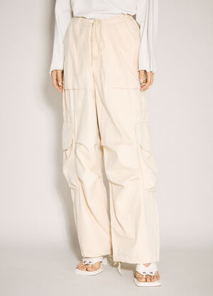 Entire Studios Freight Cargo Pants Cream ent0257021