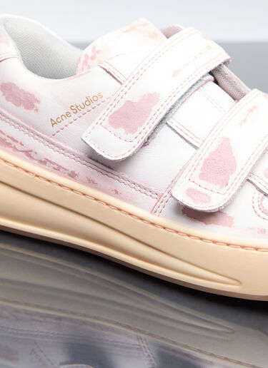 Acne Studios Velcro Strap Sneakers Pink acn0255044
