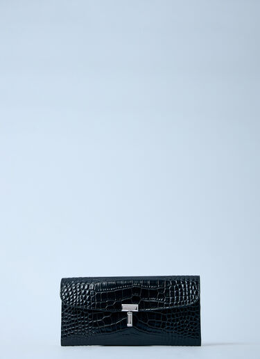 T-Lock Wallet TOTEME T-Lock Wallet Black tot0261031