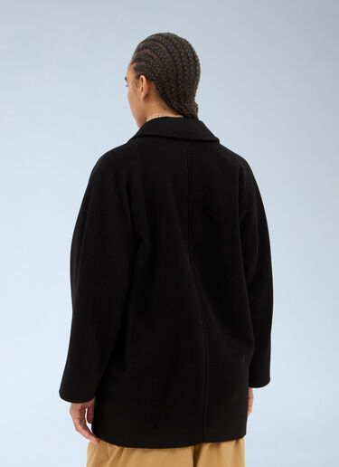 Max Mara 쇼트 101801 아이콘 코트  블랙 max0257006
