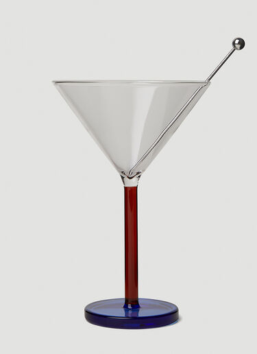Piano Set of Two Cocktail Glasses Sophie Lou Jacobsen Piano Set of Two Cocktail Glasses Multicolour spl0351014
