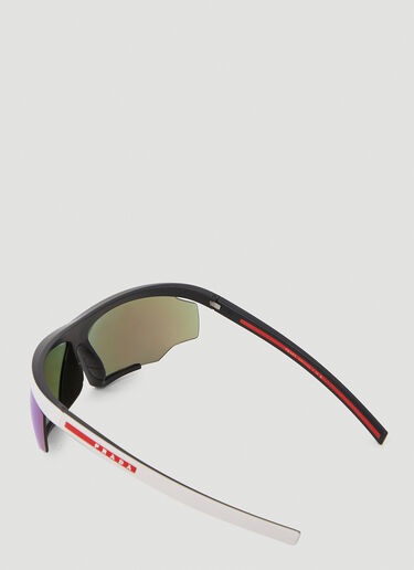 Prada Linea Rossa Impavid Sunglasses White lpl0353003