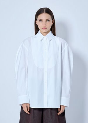Jacquemus Citta Button-Down Shirt White jac0266006