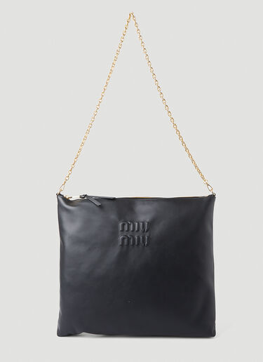 Miu Miu Softy Shoulder Bag Black miu0248052