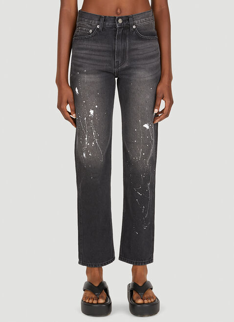 TheOpen Product Paint Drop Jeans Brown top0249014