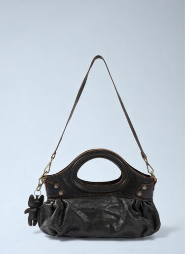 Miss Sixty x KNWLS Distressed Handbag Black msk0263005