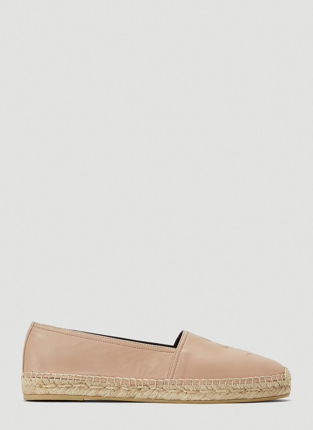 Nude leather espadrilles store