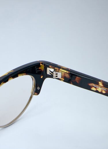 LN-CC® - Bottega Veneta: Angle Cat Eye Sunglasses - Brown Bottega Veneta Angle Cat Eye Sunglasses Brown bov0264070