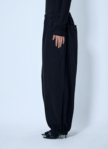 LN-CC® - Entire Studios: Elasticated-Cuff Trousers - Black Entire Studios Elasticated-Cuff Trousers Black ent0266026