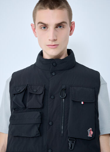 Moncler Grenoble Tongass Down Field Vest Black mog0159006