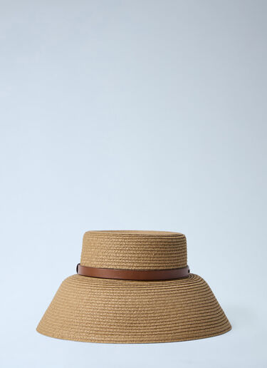 Woven Straw Hat Max Mara Woven Straw Hat Beige max0264049
