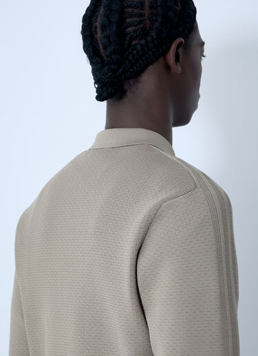 adidas SPZL Logo Patch Polo Shirt Beige adi0162159