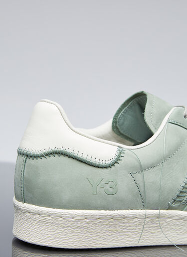 Y-3 Superstar Low Top Sneakers Green yyy0354018