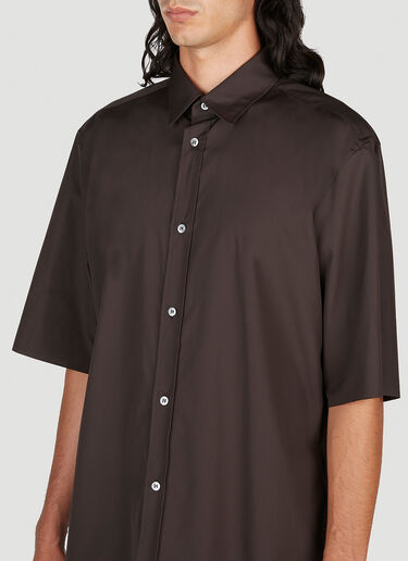Maison Margiela Short Sleeve Shirt Brown mla0153008