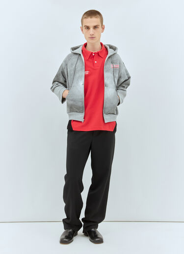 DEMMO Emb ポロシャツ レッド dem0159004