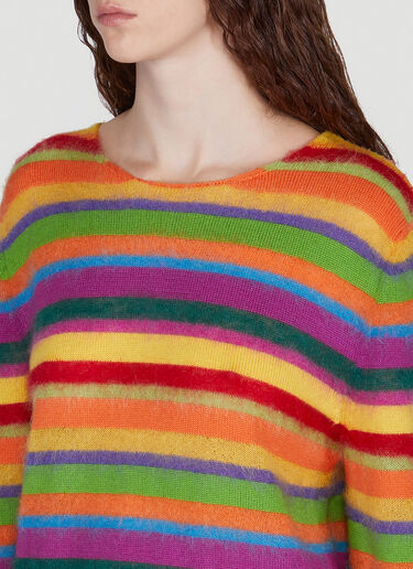 Marni Striped Crewneck Sweater Multicolour mni0249008