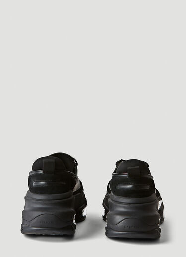 Balmain B-Bold Leather Sneakers Black bln0153020