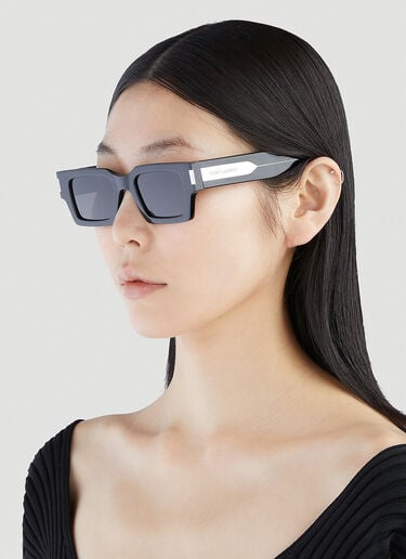 Saint Laurent 572 Sunglasses Black sla0351002