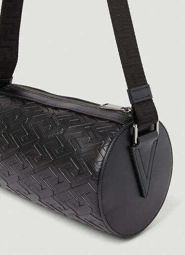 Versace Greca Pattern Crossbody Bag Black ver0151034