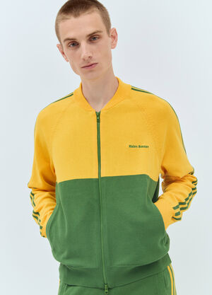 adidas by Wales Bonner Knit Zip-Up Track Jacket Yellow awb0357010