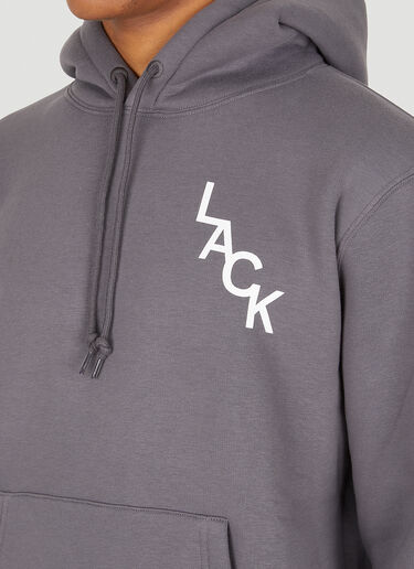 Lack of Guidance Thomas Hooded Sweatshirt Grey log0148004