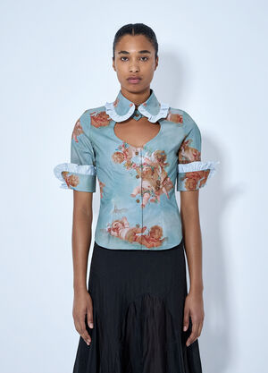 Vivienne Westwood Toulouse Frill Shirt Light Blue vvw0265011