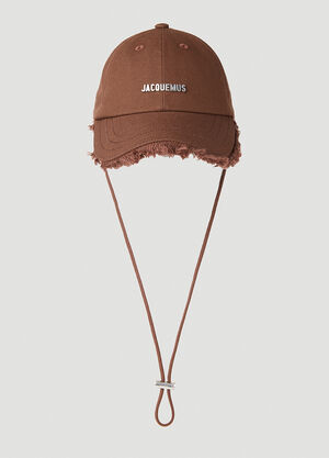 Jacquemus La Casquette Artichaut Cap White jac0160007