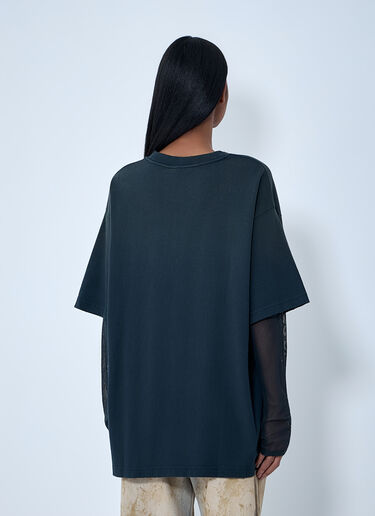 Acne Studios Logo Motif T-Shirt Grey acn0363019