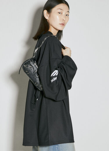 Balenciaga Le Cagole XS Sling Shoulder Bag Black bal0255060