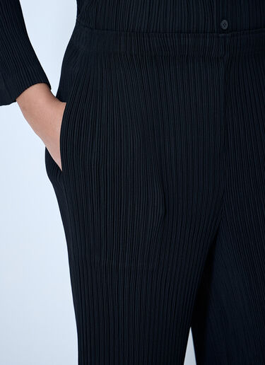 Pleated Trousers Issey Miyake Pleated Trousers Black ism0264007