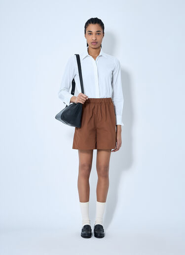 Max Mara Track Shorts Brown max0260007