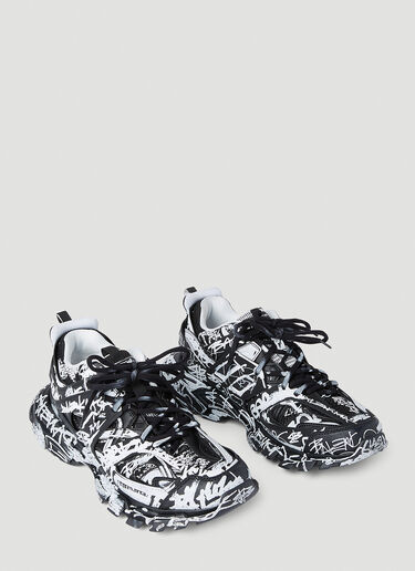 Graffiti Track Sneakers Balenciaga Graffiti Track Sneakers Black bal0152010
