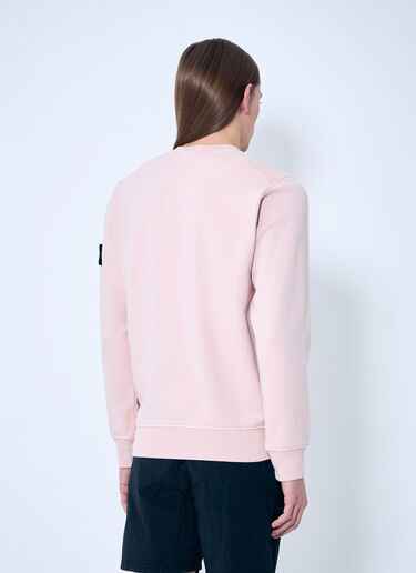 Stone Island Compass Patch Sweatshirt Pink sto0160049