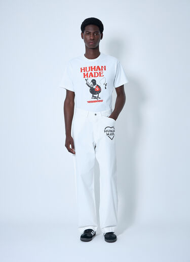 HUMAN MADE 세일러 팬츠  화이트 hmd0161015