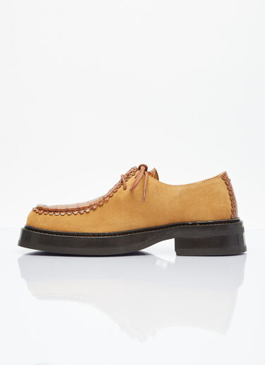 Eytys Akeem Suede Lace-Up Shoes Brown eyt0354018