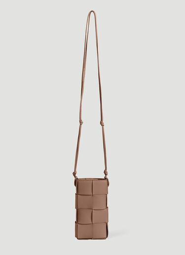 Bottega Veneta イントレチャートスマホポーチ カーキ bov0253042