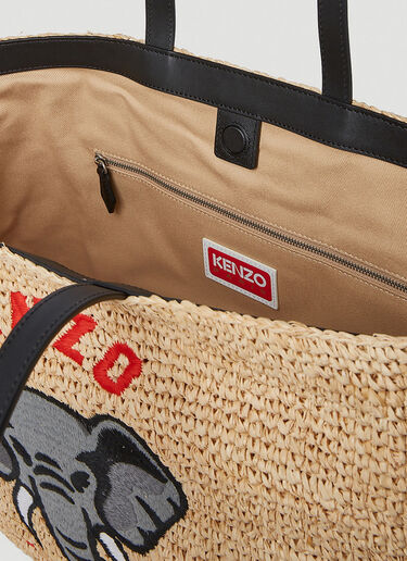 Elephant Tote Bag Kenzo Elephant Tote Bag Beige knz0252056