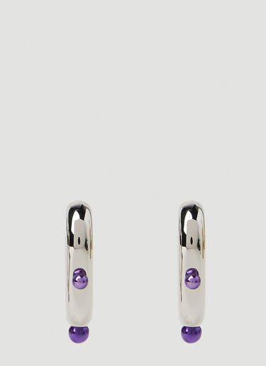 XL Link Hoop Earrings Rabanne XL Link Hoop Earrings Silver pac0251037