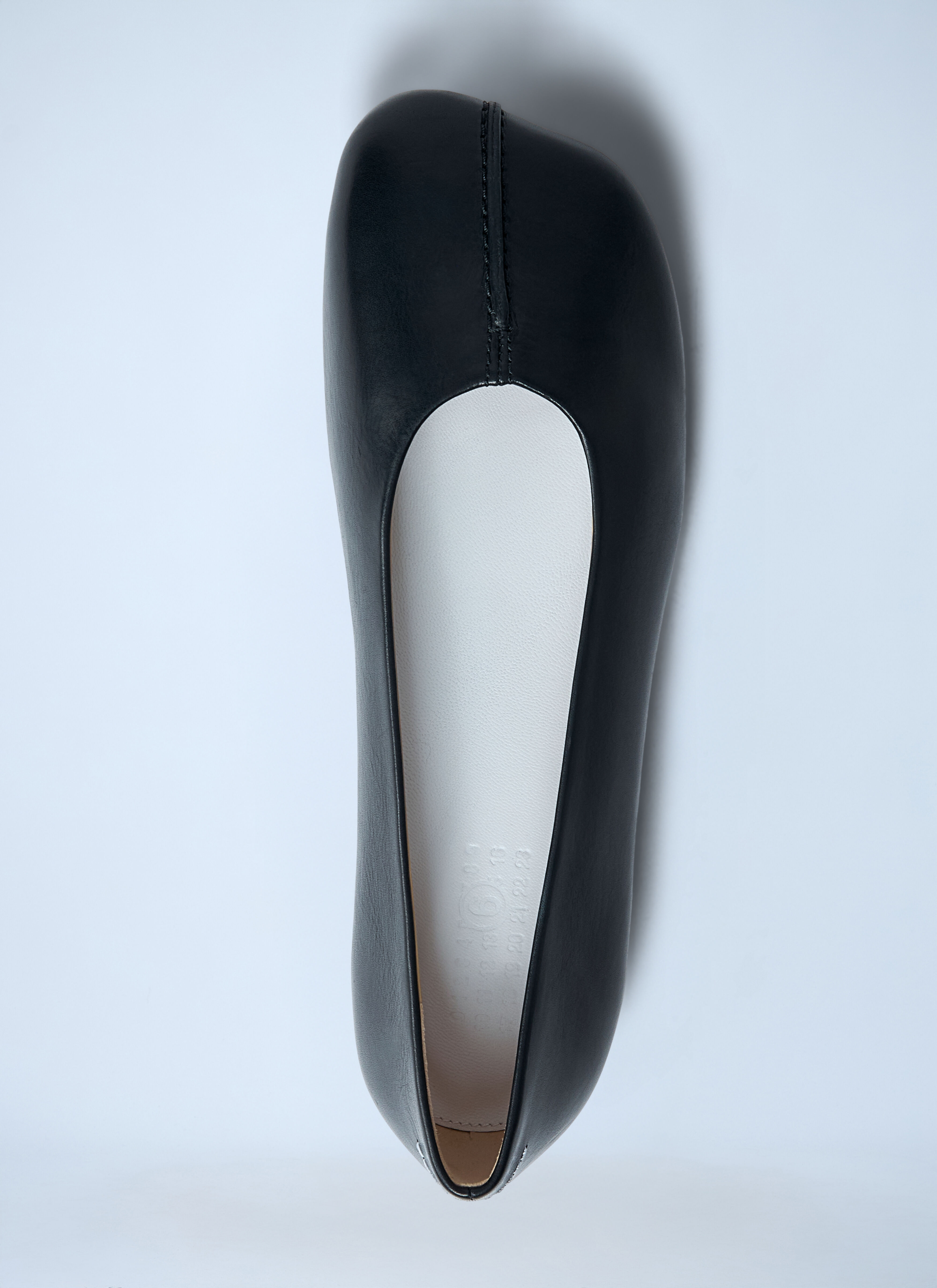 MM6 Maison Margiela Women's' Ballerina Flats in Black | LN-CC®