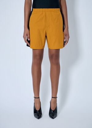Saint Laurent Elasticated Waist Shorts Orange sla0263017