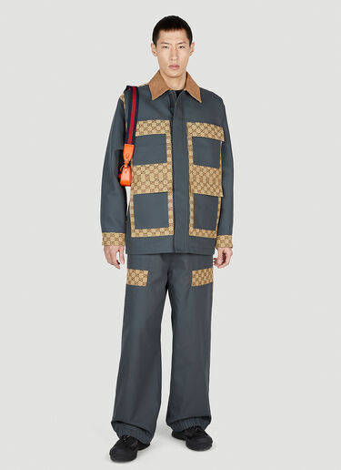 Gucci Patchwork GG Jacket Navy guc0152298