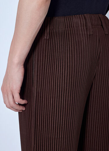 Homme Plissé Issey Miyake Tailored Pleats 1 Pants Brown hmp0166015