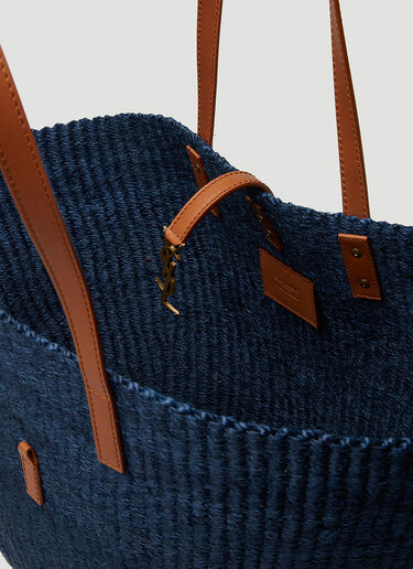 Saint Laurent Panier Medium Tote Bag Blue sla0248063