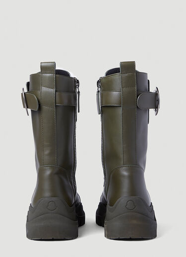 Moncler Larue 搭扣及踝靴 卡其色 mon0253044