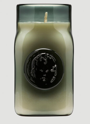 Curio Noir Black Splice Glass Candle Grey cur0340001