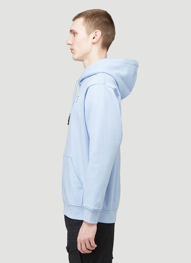 McQ Icon Zero Hooded Sweatshirt Blue mkq0144003